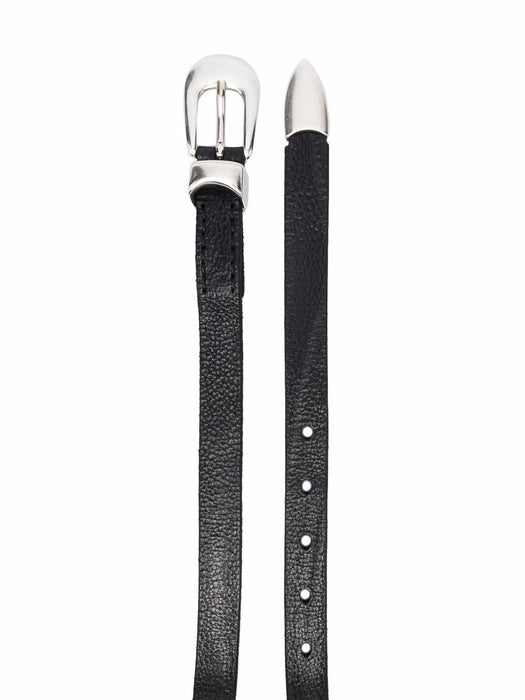 pin-buckle leather belt A2208BBLA  OUR LEGACY 