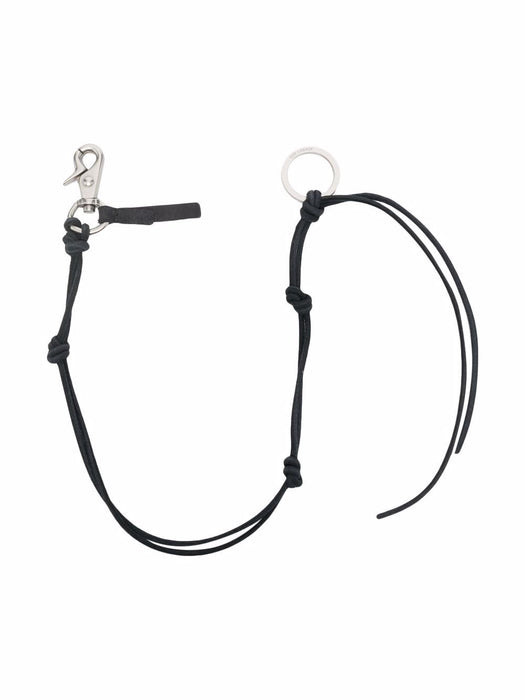 Ladon leather keyring A2208LBL  OUR LEGACY 
