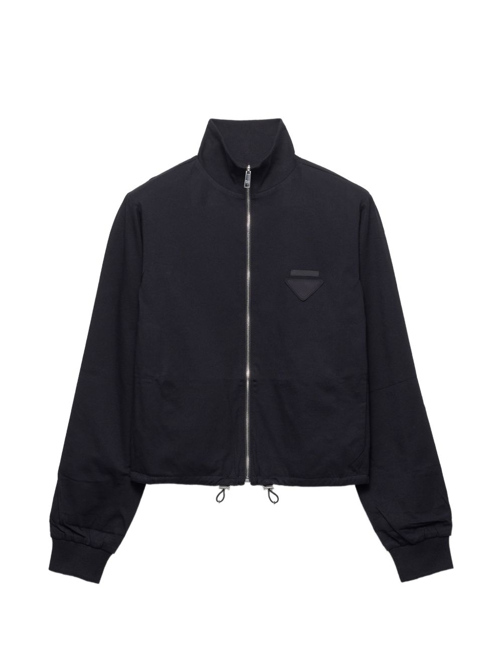 Reversible jersey zipper jacket with hood 138651 S OOO 17XEF0002 PRADA 