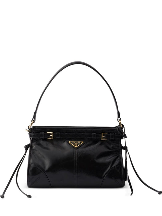 Bonnie buckled leather shoulder bag 1BC297 V OOM 2CYRF0002 PRADA 
