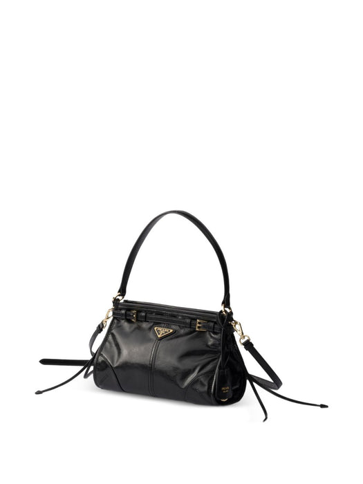 Bonnie buckled leather shoulder bag 1BC297 V OOM 2CYRF0002 PRADA 