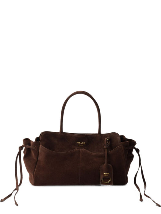 Carry large suede bag 1BG650 V MOY 2C4SF0003 PRADA 