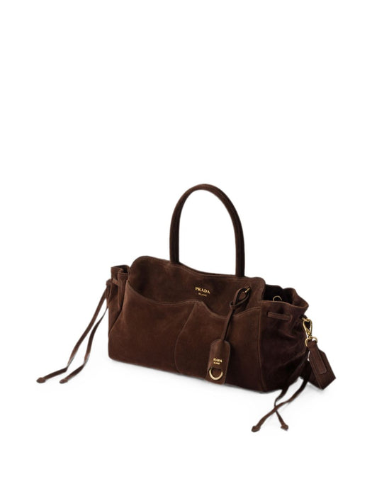 Carry large suede bag 1BG650 V MOY 2C4SF0003 PRADA 
