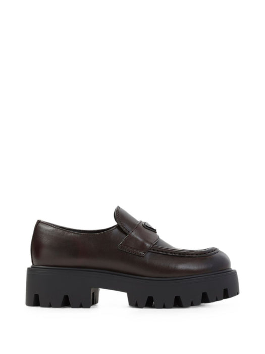 Triangle Logo lug-sole loafers 1D185O F B050 3KDPF0562 PRADA 