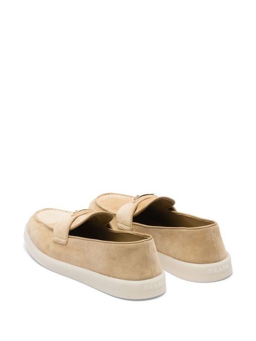 Suede leather loafers<BR/> 1D222N F B025 3LOLF0379 PRADA 