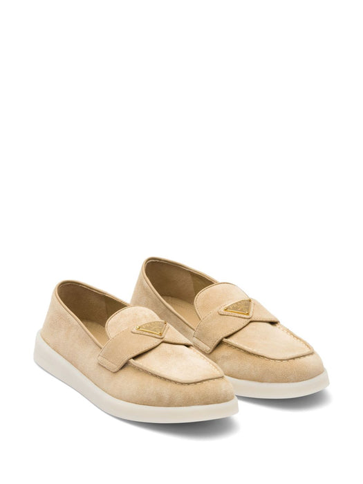 Suede leather loafers<BR/> 1D222N F B025 3LOLF0379 PRADA 