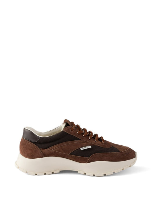 Mesh suede sneakers 1E503O F 045 3ZO7F0324 PRADA 