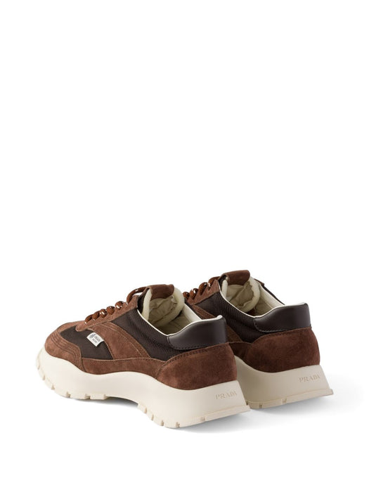 Mesh suede sneakers 1E503O F 045 3ZO7F0324 PRADA 