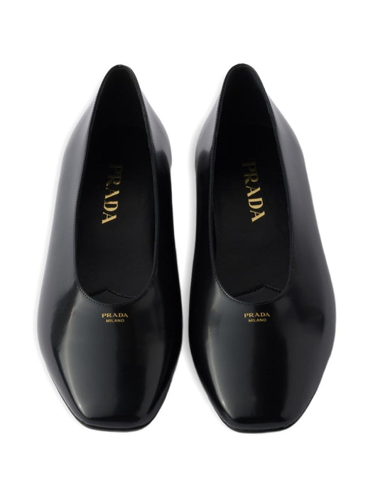 Brushed leather ballerinas 1F522O F 005 055F0002 PRADA 