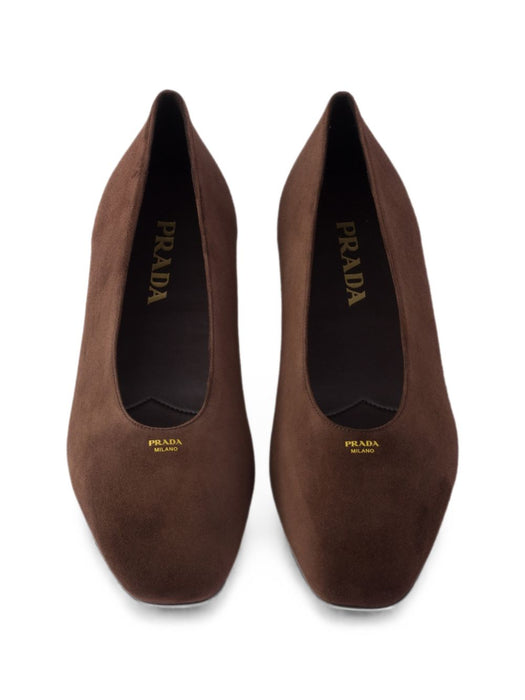 Suede ballerinas 1F522O F 005 103F0003 PRADA 