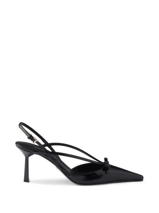 Brushed-leather slingback pumps 1I675O F 075 055F0002 PRADA 