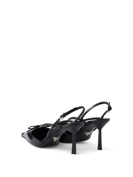 Brushed-leather slingback pumps 1I675O F 075 055F0002 PRADA 