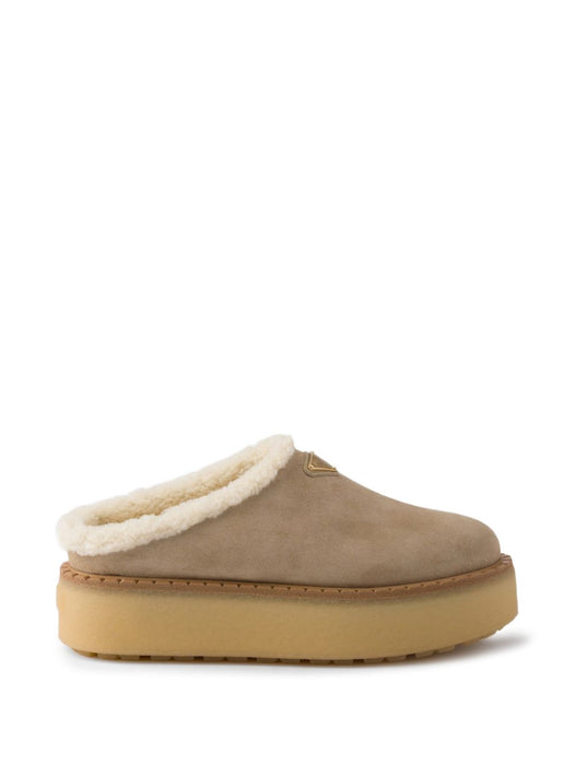 Suede slippers 1S715N F ZG50 JFTF0F24 PRADA 