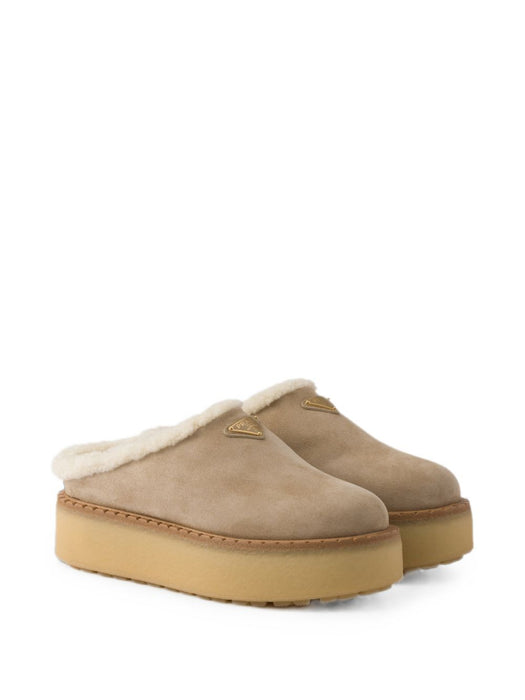Suede slippers 1S715N F ZG50 JFTF0F24 PRADA 