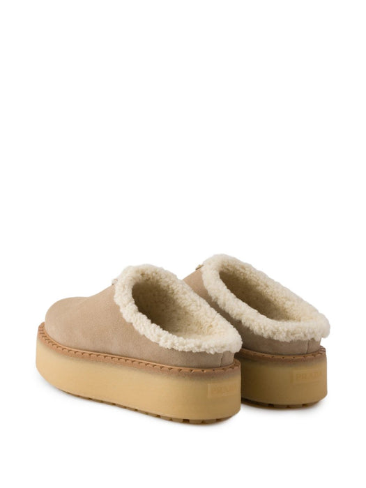 Suede slippers 1S715N F ZG50 JFTF0F24 PRADA 