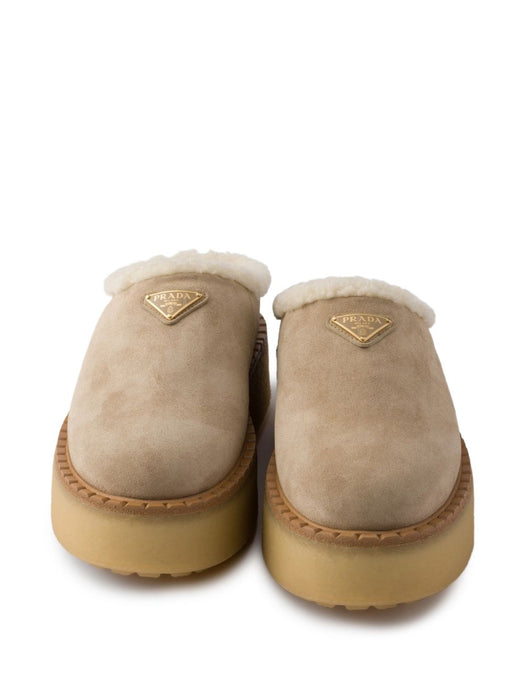 Suede slippers 1S715N F ZG50 JFTF0F24 PRADA 