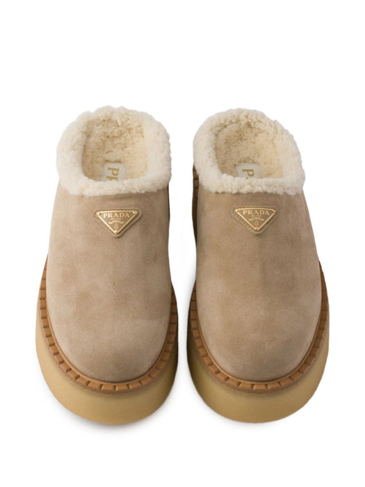 Suede slippers 1S715N F ZG50 JFTF0F24 PRADA 
