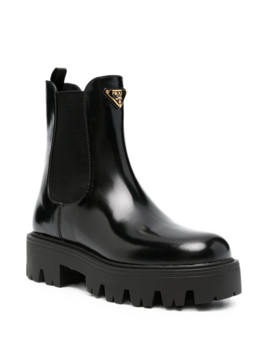 Logo-plaque chelsea boots 1T186O F B050 055F0002 PRADA 