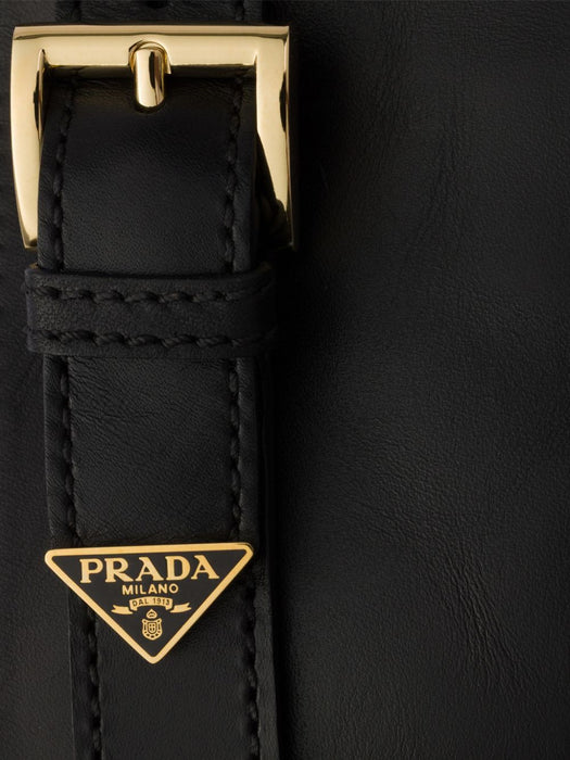 Leather boots 1W666O F 030 7V6F0002 PRADA 