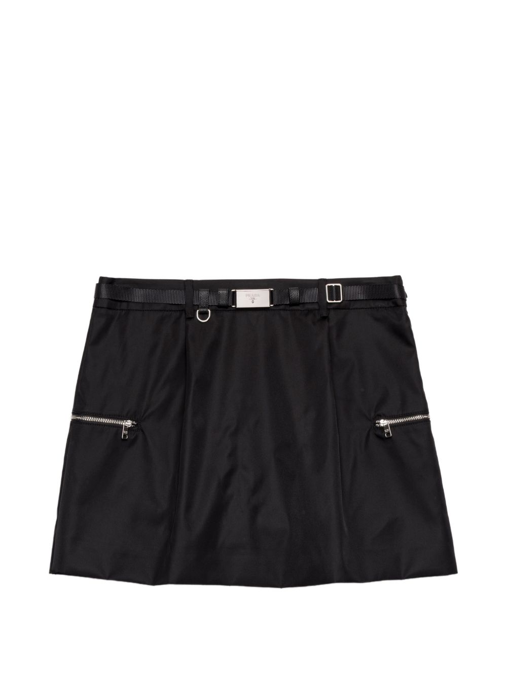 Zip-pocket skirt 21H055 S OOO 1WQ8F0002 PRADA 