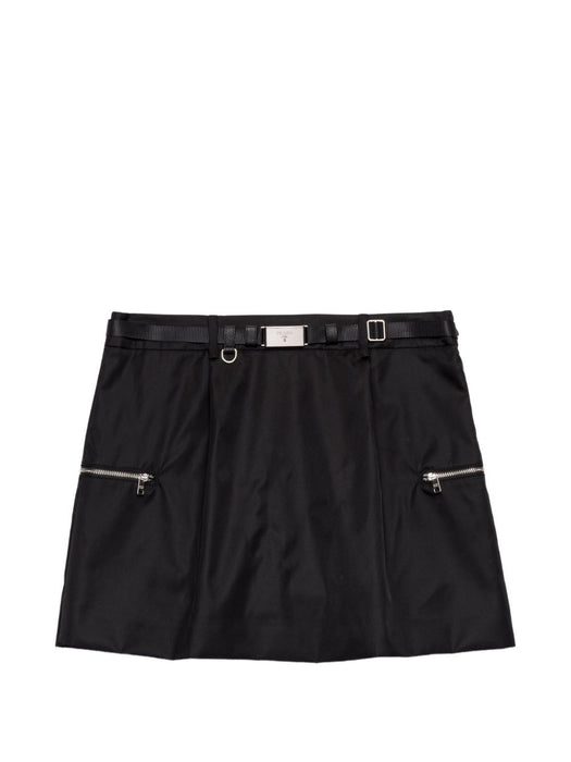Zip-pocket skirt 21H055 S OOO 1WQ8F0002 PRADA 