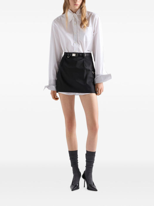 Zip-pocket skirt 21H055 S OOO 1WQ8F0002 PRADA 