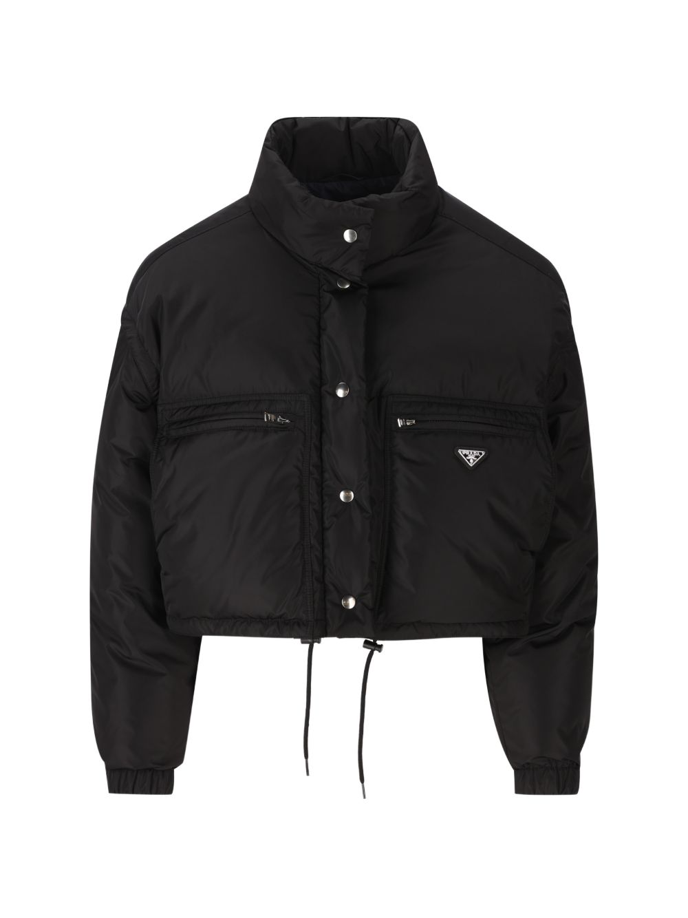 Re-Nylon logo-plaque jacket 292394 S OOO 1WQ9F0002 PRADA 