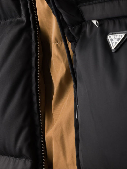 Re-Nylon logo-plaque coat 29B408 S AAO 1WQ8F0002 PRADA 