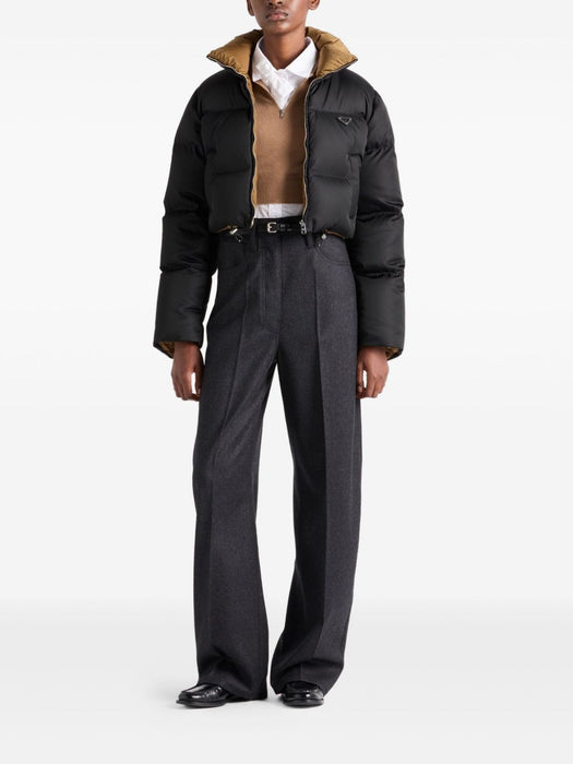 Cropped Re-Nylon down jacket 29D056 S OOO 1WQ8F0002 PRADA 