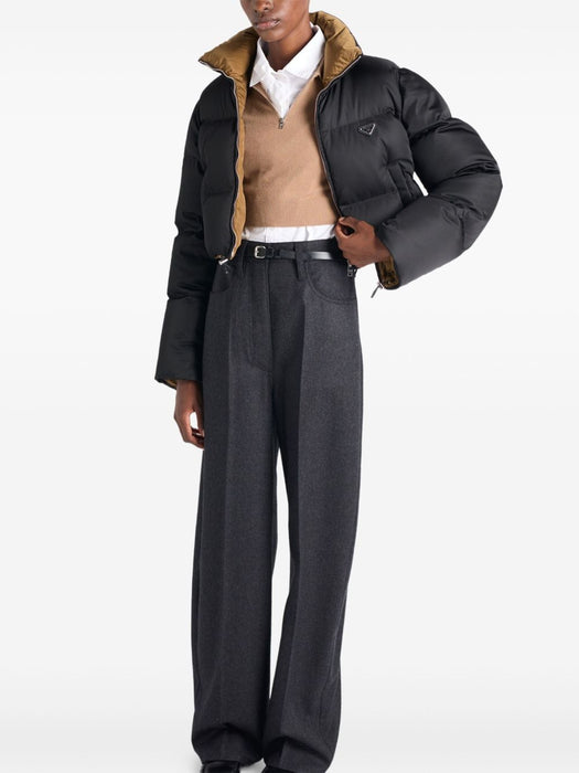 Cropped Re-Nylon down jacket 29D056 S OOO 1WQ8F0002 PRADA 