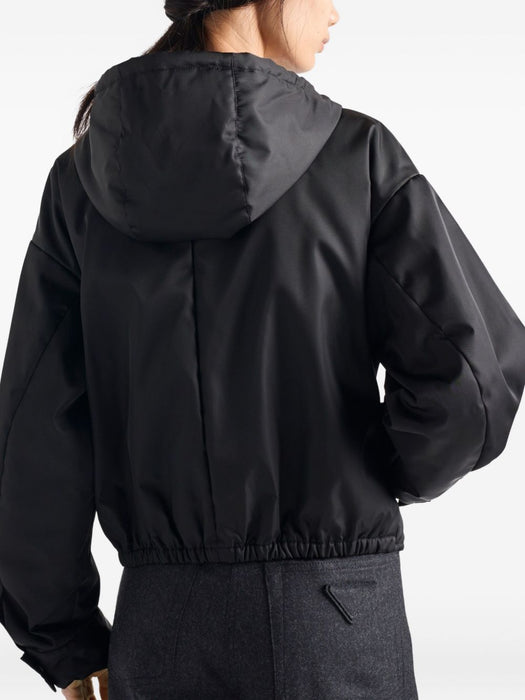 Hooded button-cuff jacket 29P246 S VMO 1WQ8F0002 PRADA 