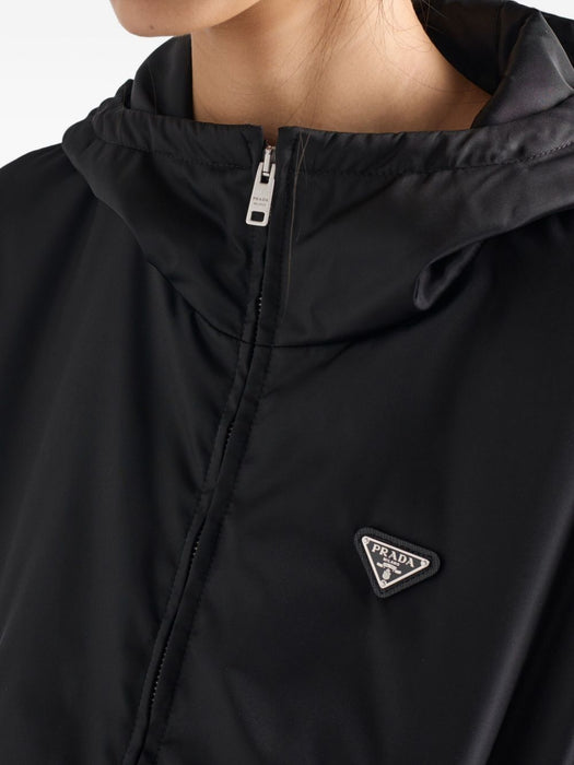 Hooded button-cuff jacket 29P246 S VMO 1WQ8F0002 PRADA 