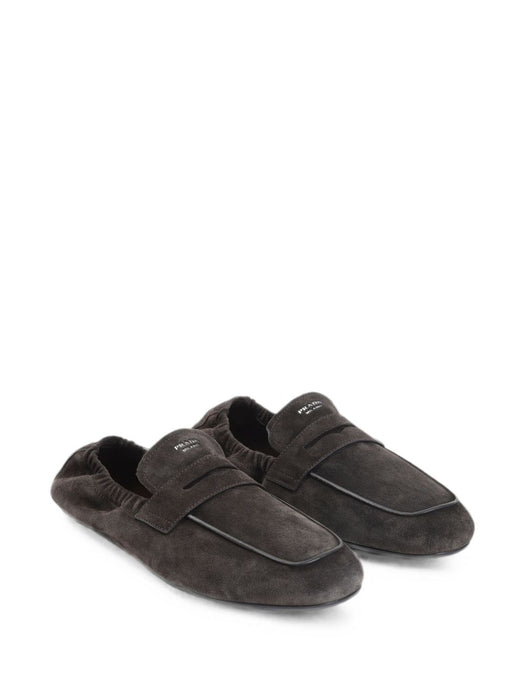 Suede penny loafers 2DG158 FG012 054F0003 PRADA 