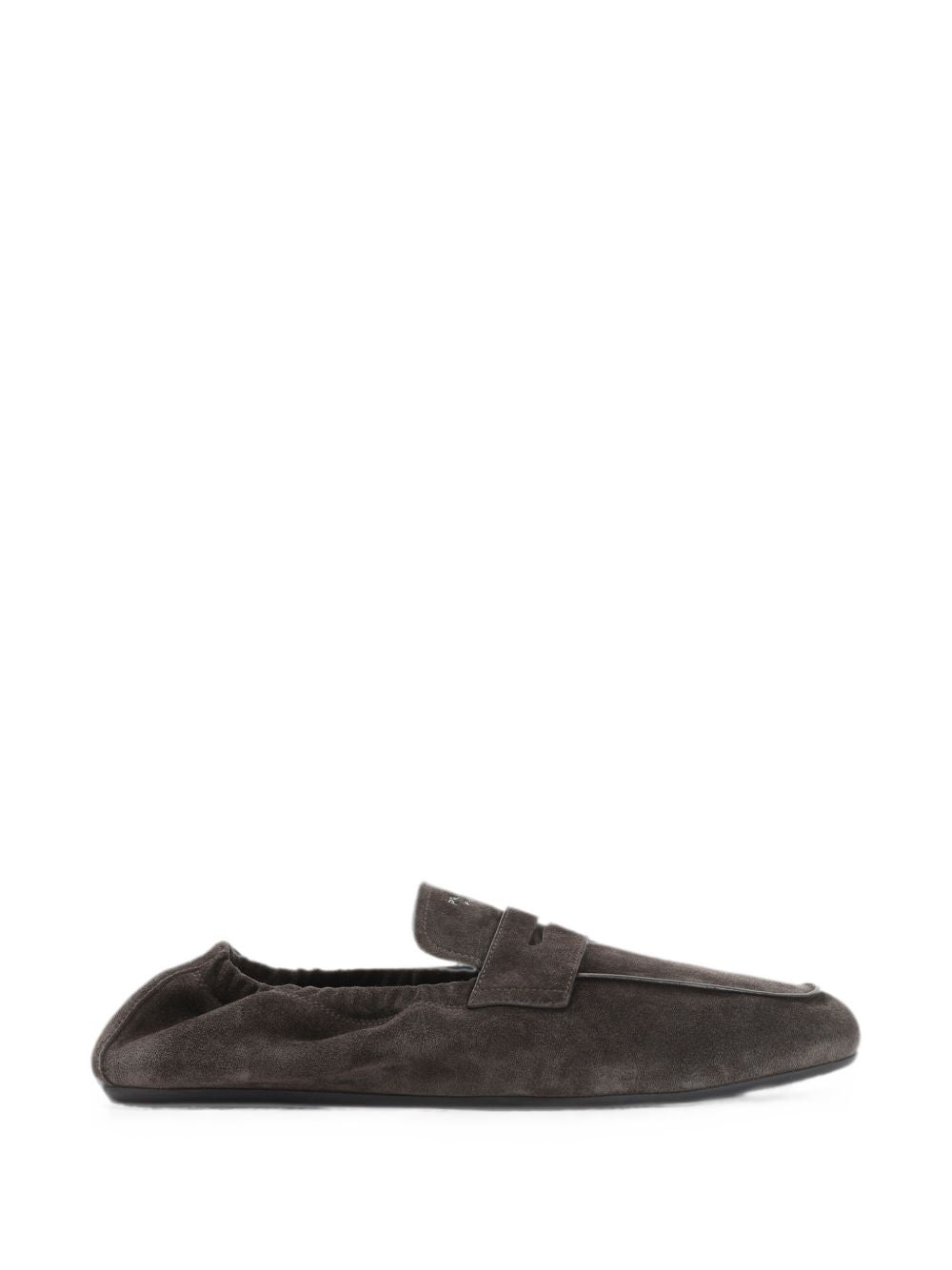 Suede penny loafers 2DG158 FG012 054F0003 PRADA 