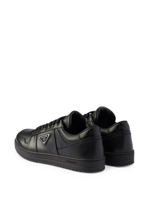 Downtown triangle-logo leather sneakers 2EE364 F D003 3LJ6F0002 PRADA 
