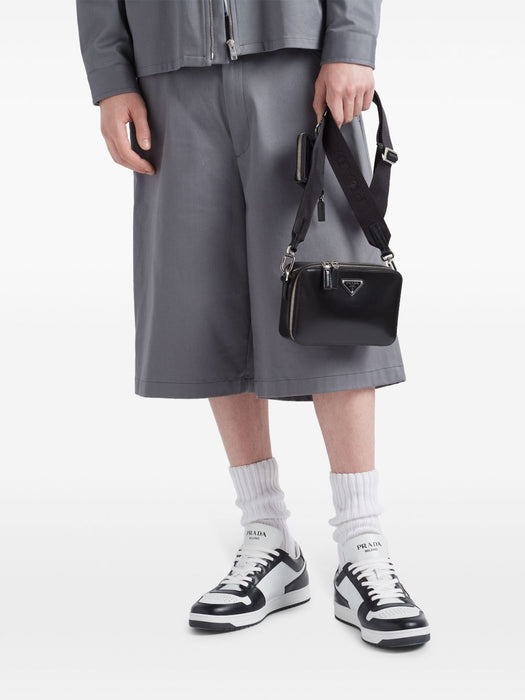 Downtown leather sneakers 2EE364 F D003 3LKGF0T8F PRADA 