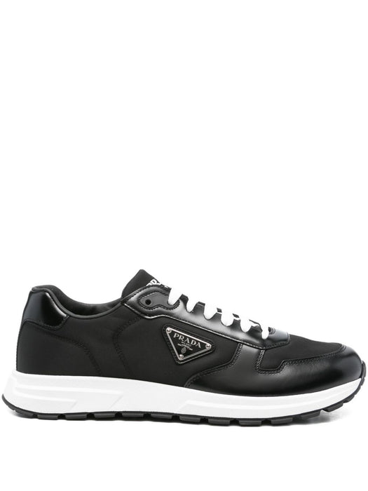 Leather-panelled sneakers 2EE443 FG000 3LF5F0632 PRADA 