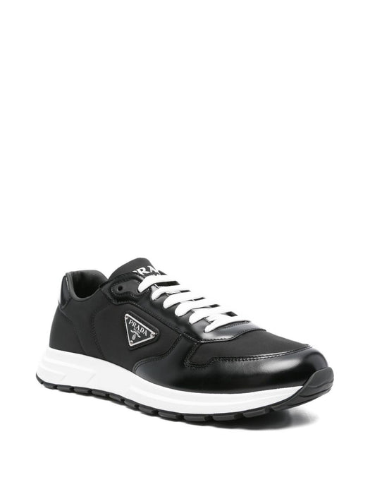 Leather-panelled sneakers 2EE443 FG000 3LF5F0632 PRADA 