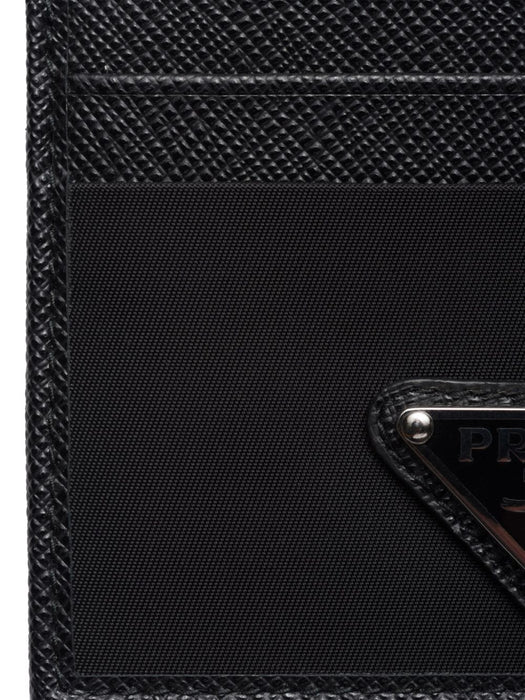 Triangle-logo Leather Wallet 2MC025 2DMHF0002 PRADA 