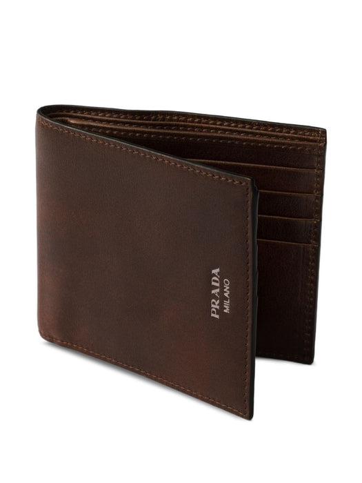 Antiqued leather wallet 2MO513 2ZQ6F0324 PRADA 