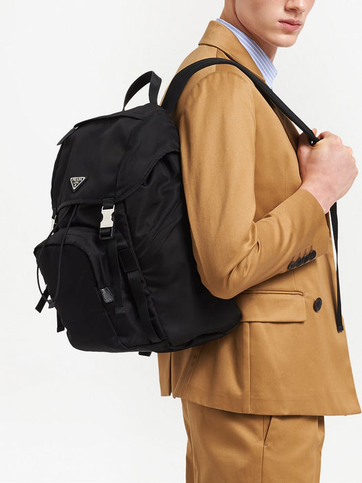 Re-Nylon logo-plaque backpack 2VZ135 V HOL 2DMGF0002 PRADA 