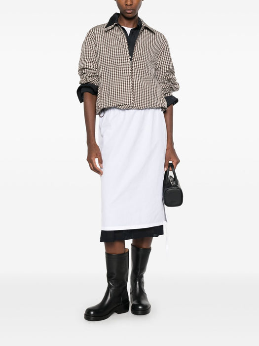 Poplin skirt P10D7 S OOO 126LF0009 PRADA 