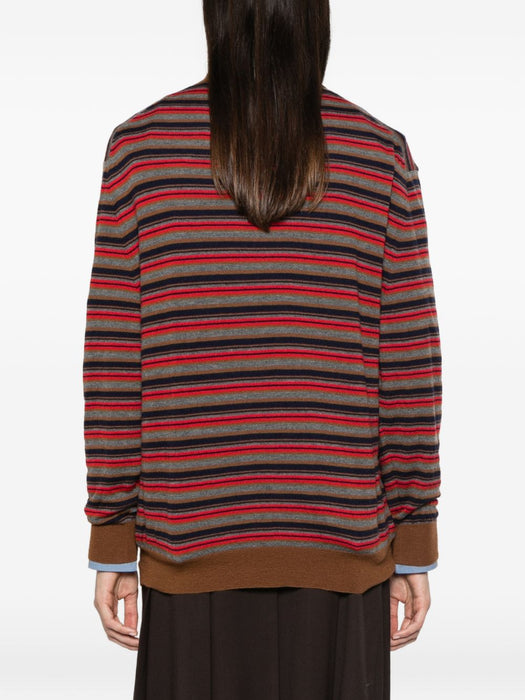 Striped cashmere polo sweater P24F3N S OOO 6220F0CQJ PRADA 