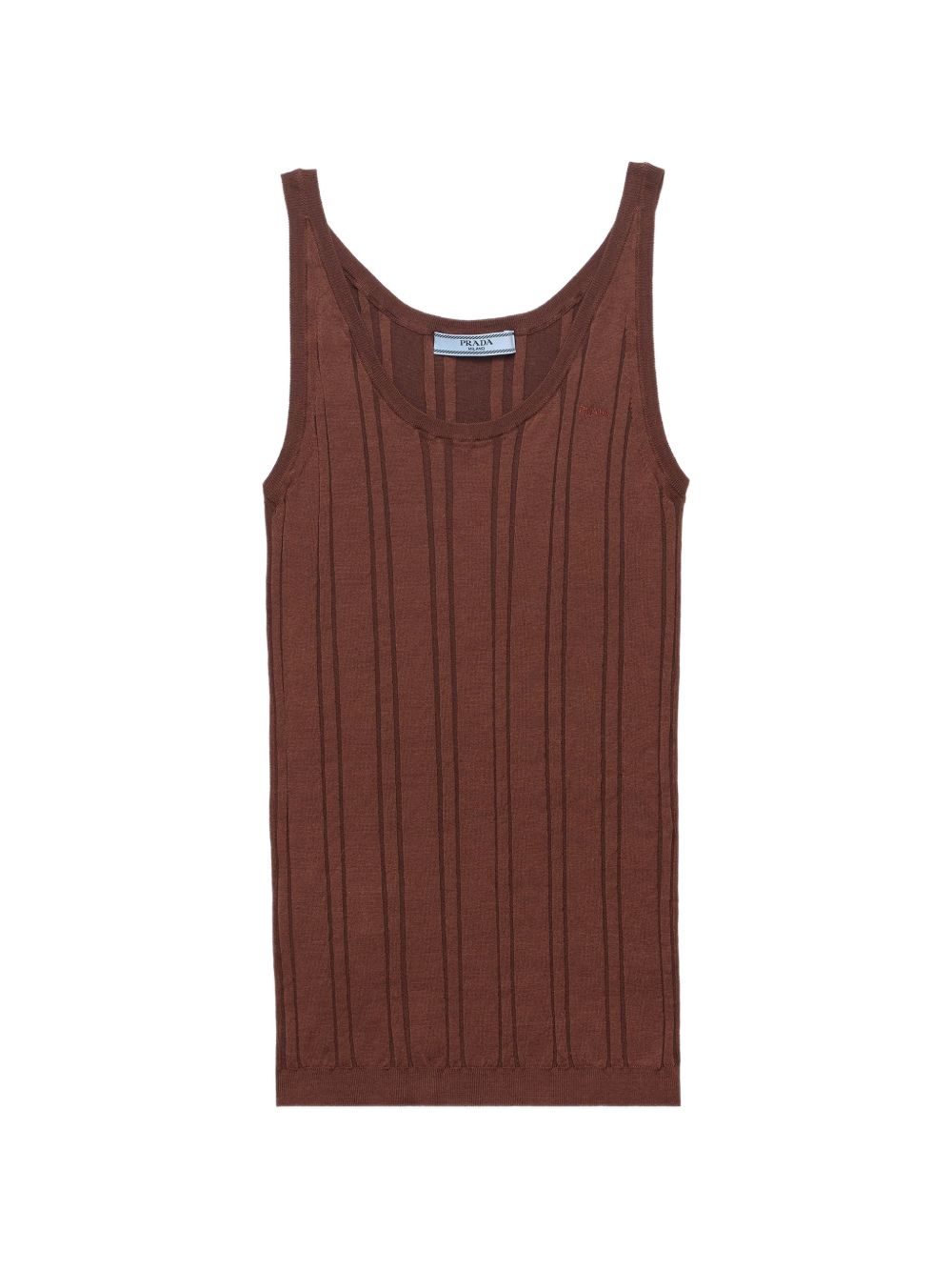 Cotton tank top P29C31 S OOO 17WKF0005 PRADA 