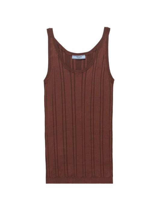 Cotton tank top P29C31 S OOO 17WKF0005 PRADA 