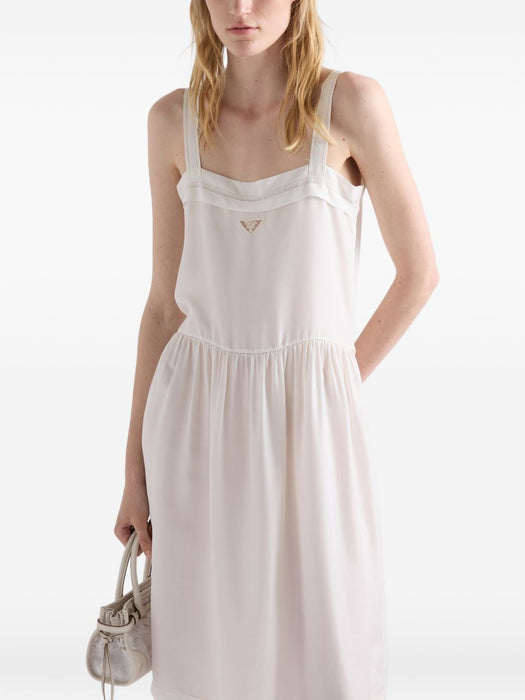 Embroidered old washed silk dress P3S53R S OOO 19ZLF0304 PRADA 