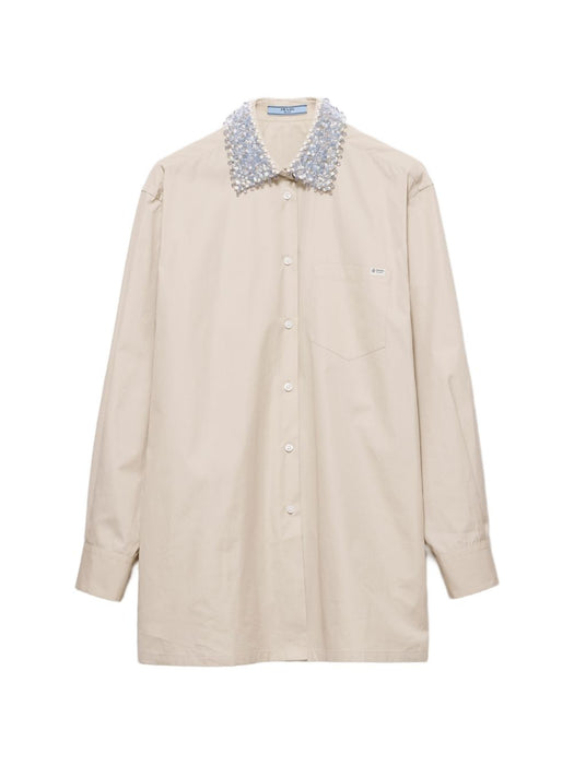 Poplin Shirt P453JR S OOO 1XV2F0F24 PRADA 