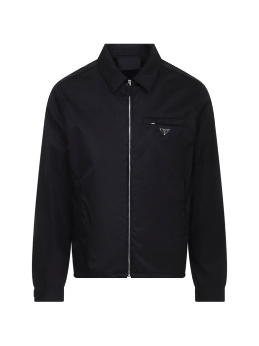 Re-Nylon logo-plaque jacket SGB684 S OOO 1WQ8F0002 PRADA 