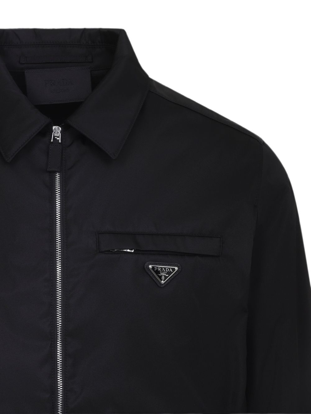 Re-Nylon logo-plaque jacket SGB684 S OOO 1WQ8F0002 PRADA 
