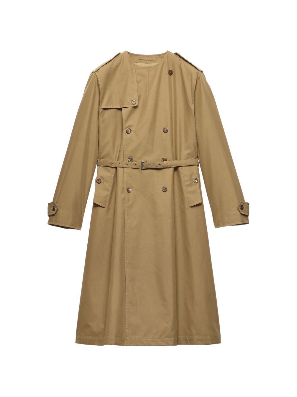 Cotton blend coat<BR/> SGD214 S OOO 199TF0572 PRADA 